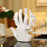 Pixel Hand Sculpture from Moderny