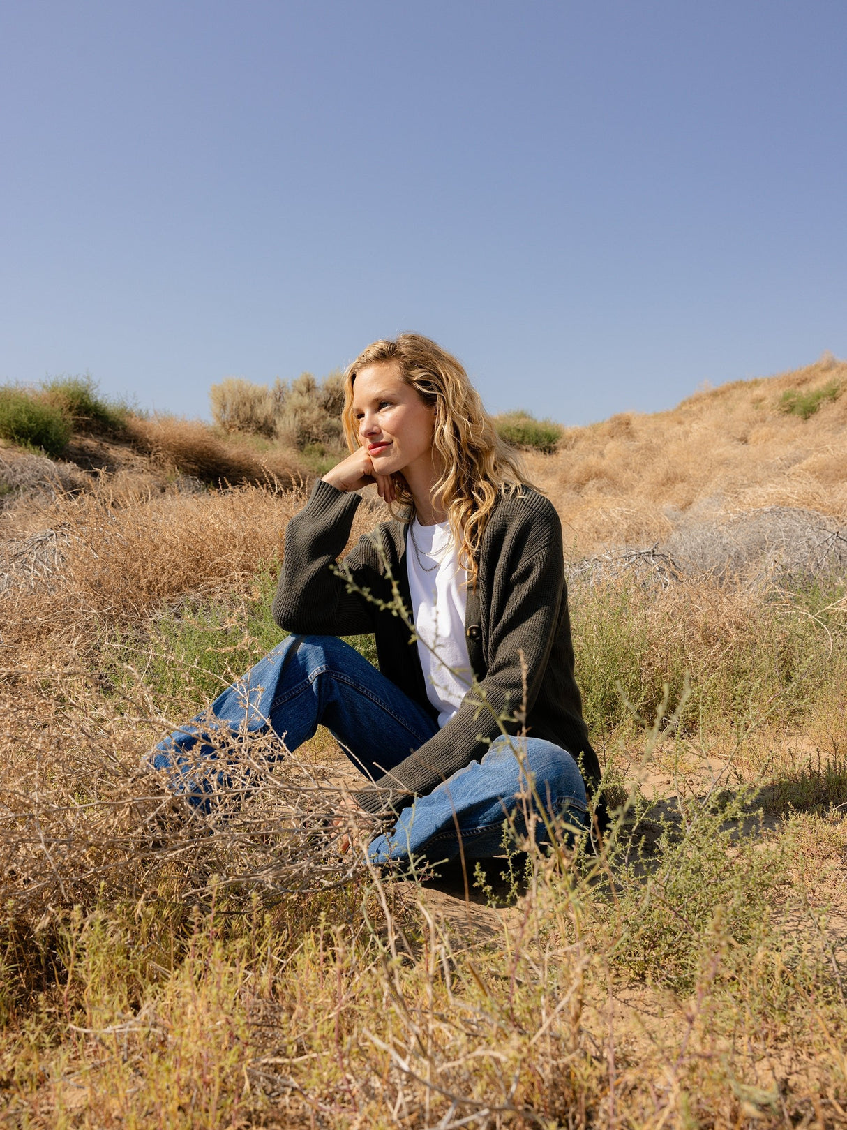 Oversized Classic Cardigan from Cozy Earth
