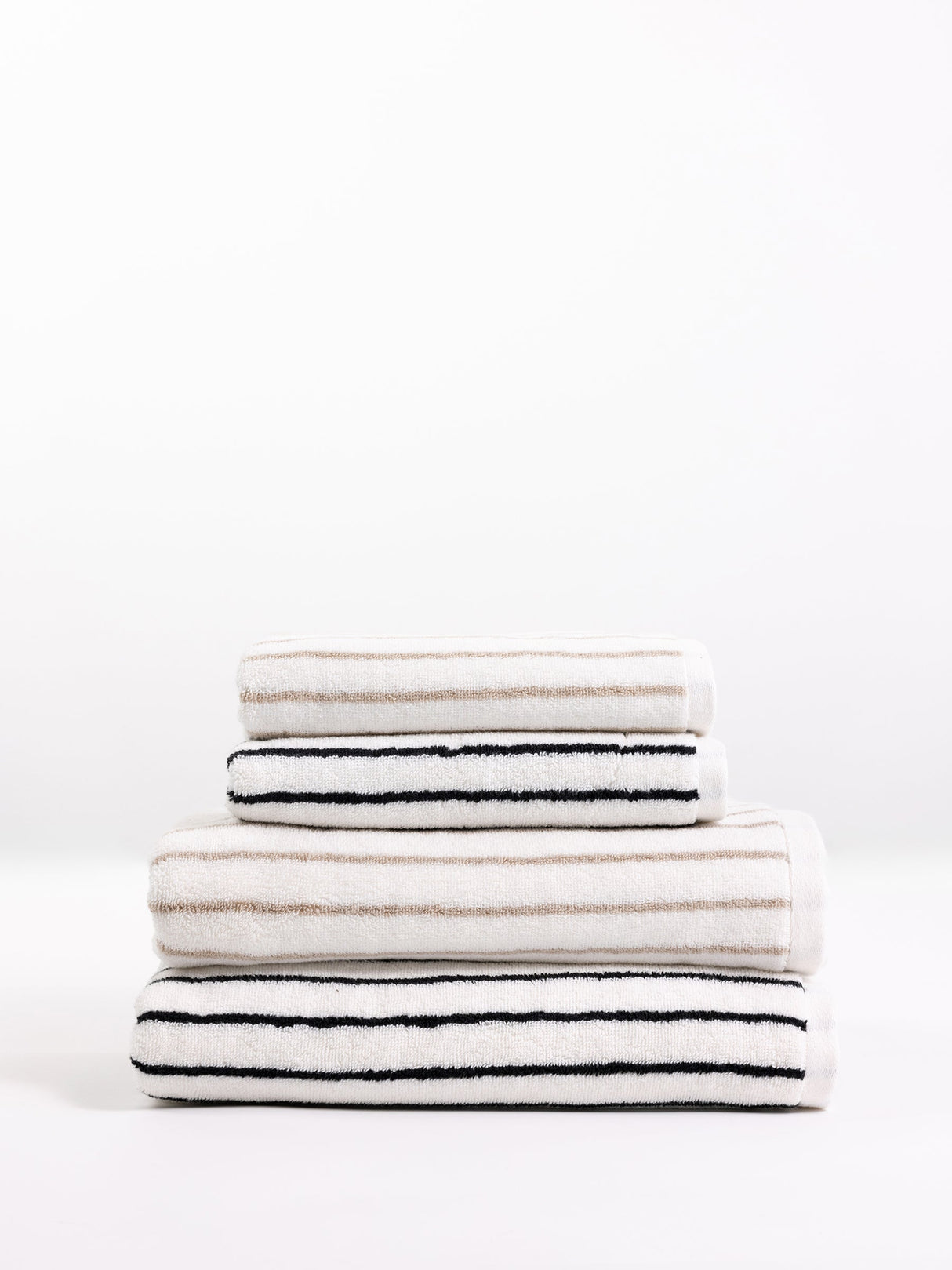 Luxe Striped Bath Towels From Cozy Earth