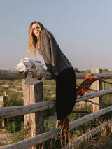 Oversized Cable Knit Cardigan from Cozy Earth