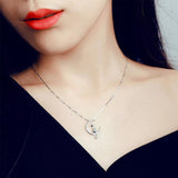 CAT MOON NECKLACE from Ashlen