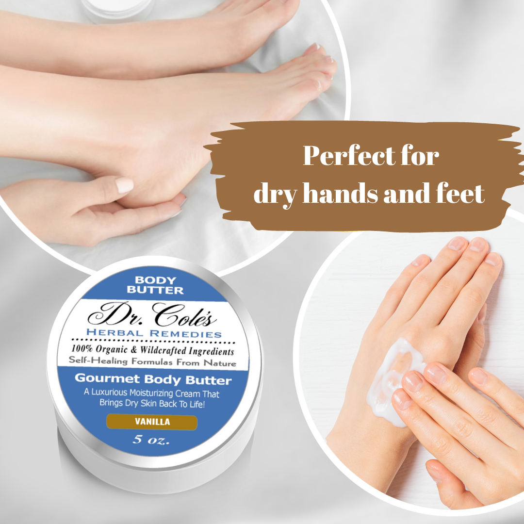Dr. Cole's Gourmet Body Butter - VANILLA From Dr. Cole's Herbal Remedies