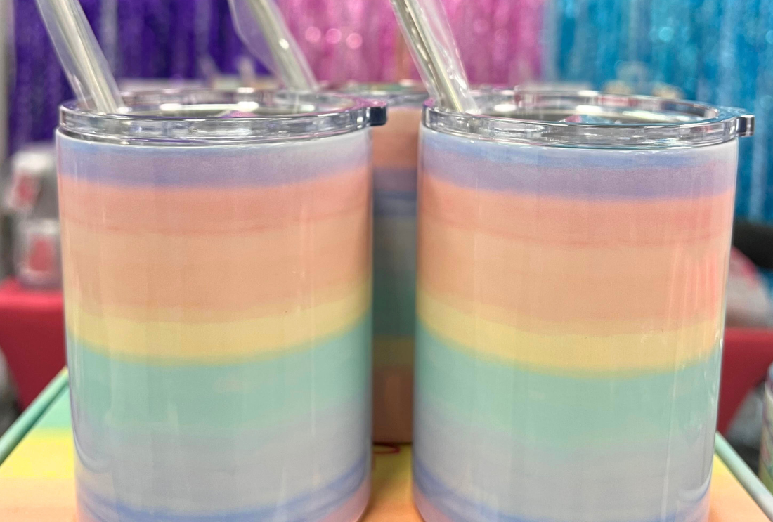 Colorful Stainless Steel Tumblers From Lynn Lilly