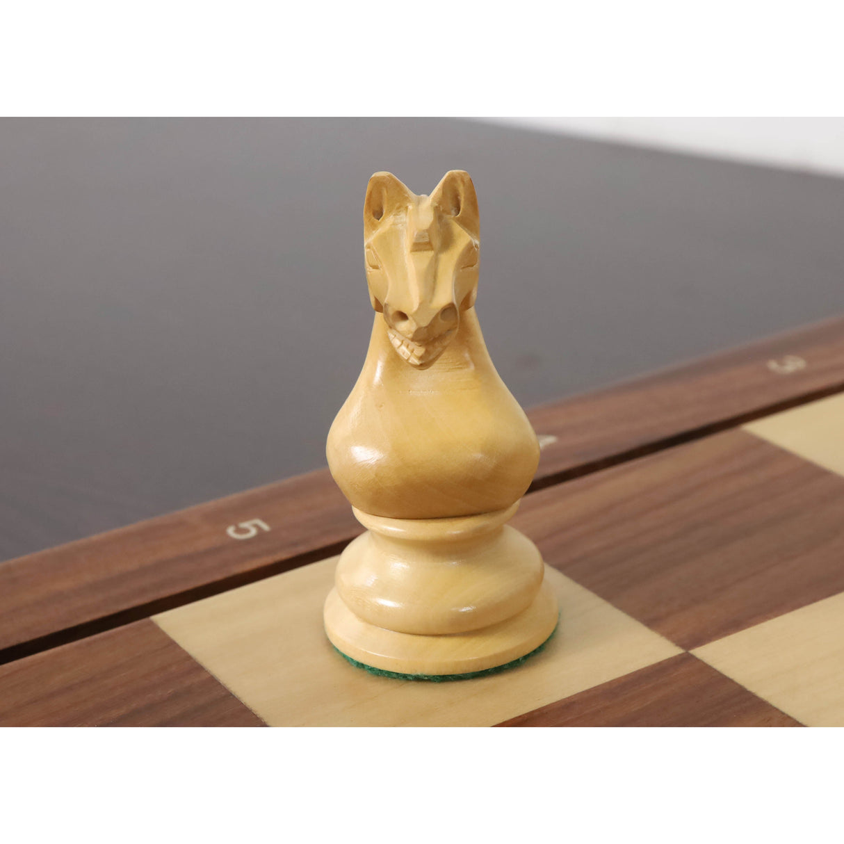 Botvinnik Flohr-I Soviet 1933 Chess Set- Chess Pieces Only - Golden Rosewood - 3.6" King From Royal Chess Mall