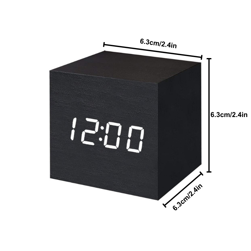 LED Cube Clock from Moderny