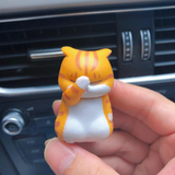 Cat Face Palm Figurine from Moderny