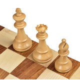 German Collectors' 1920's Chess Set- Chess Pieces Only- Golden Rosewood - 4.1" From Royal Chess Mall