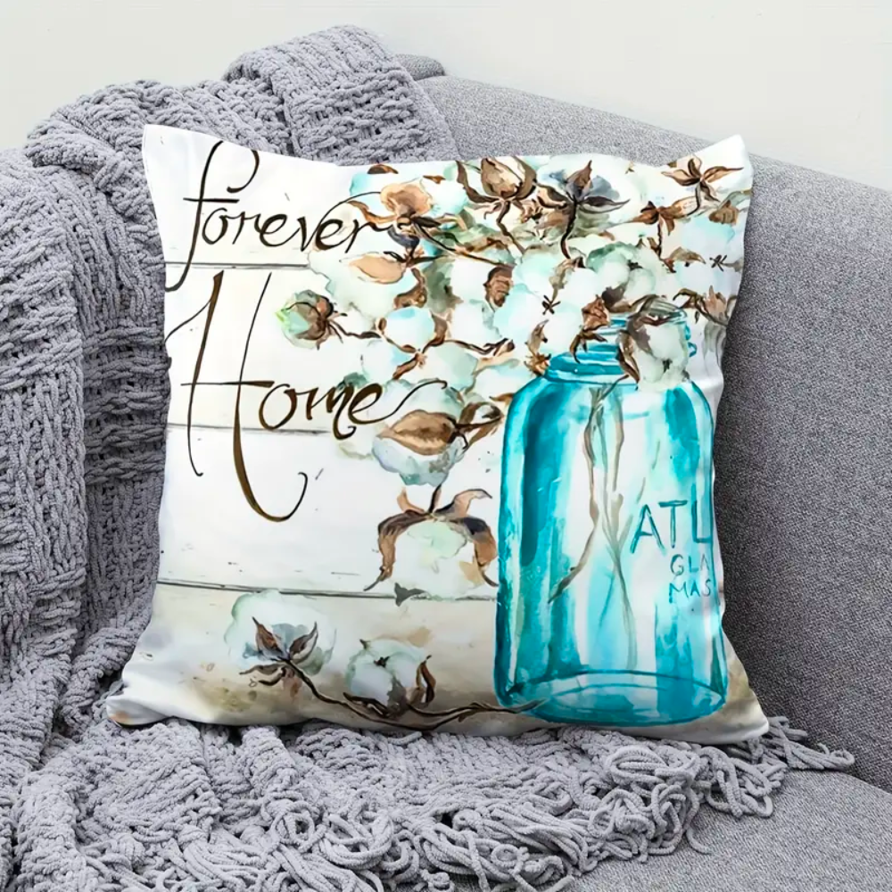 Floral Embrace Cushion Cover from Moderny