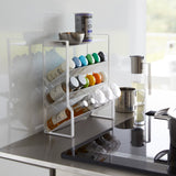 Four-Tier Slim Spice Rack - Steel from Yamazaki Home