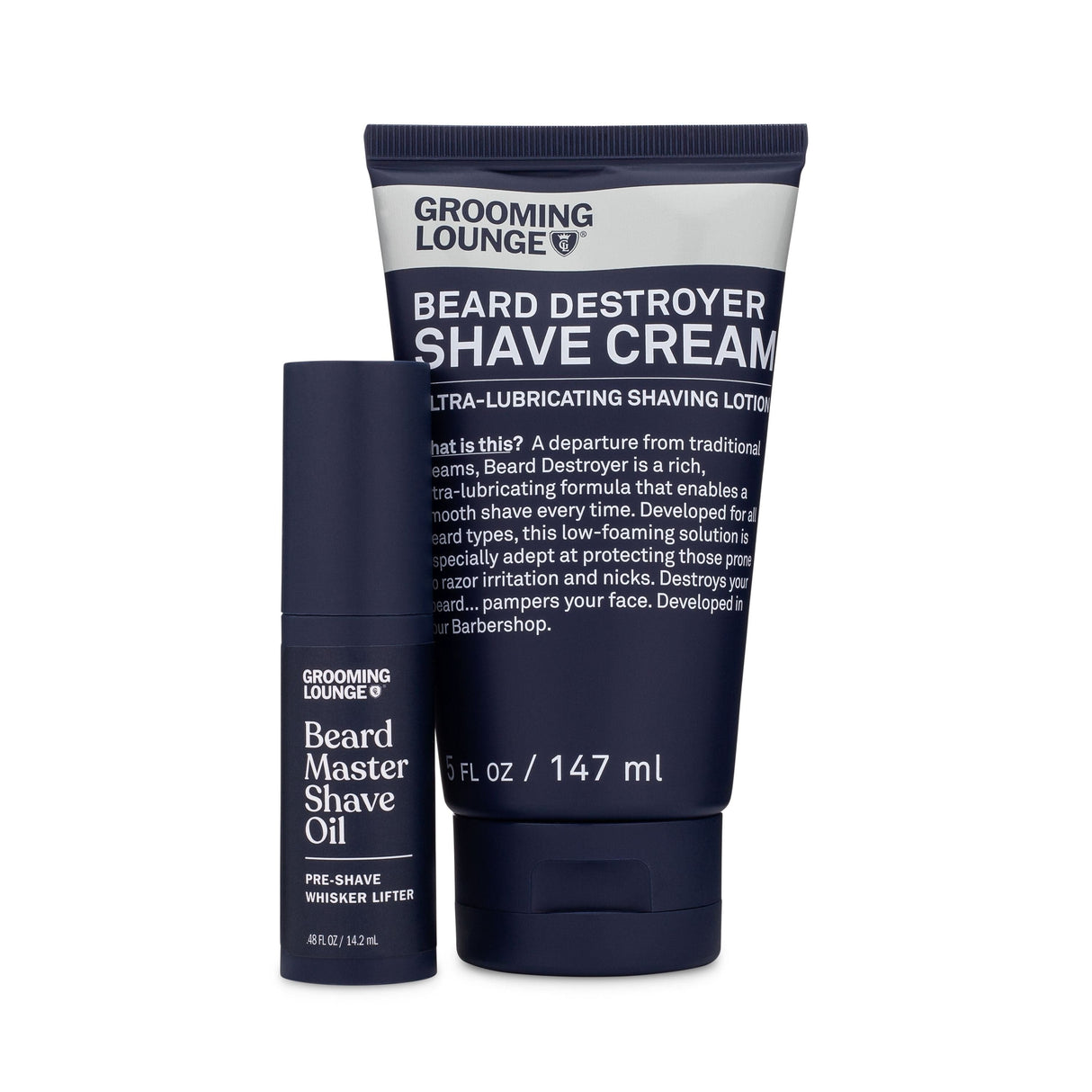 Grooming Lounge Oil & Cream Shaving Cocktail Set (Save $7) from Grooming Lounge