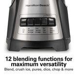 Hamilton Beach Power Elite 700W Glass Jar Blender from Jupiter Gear Home