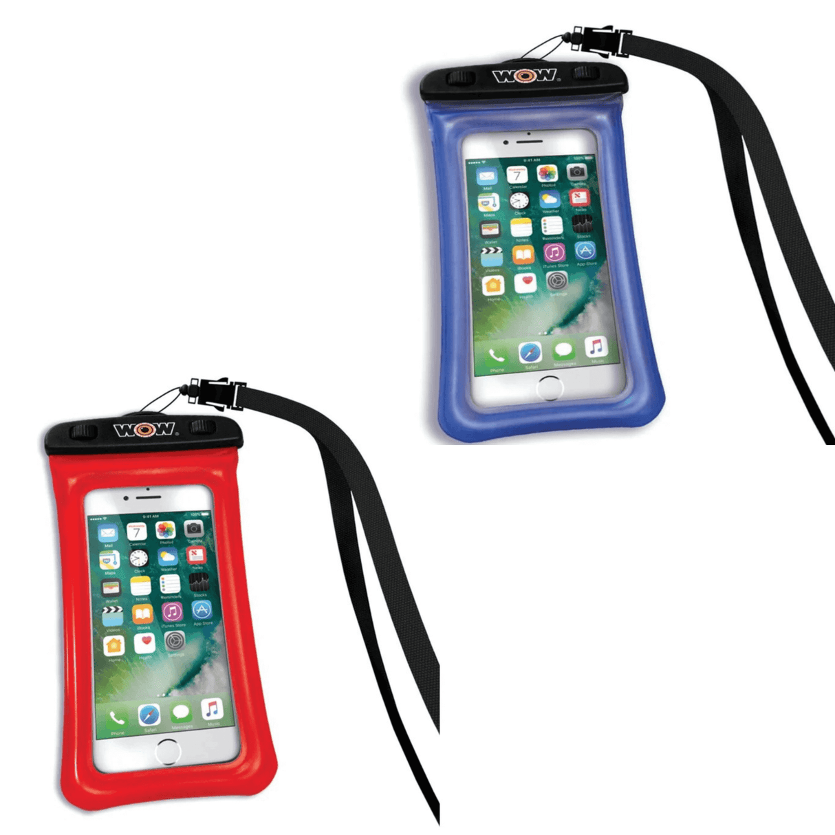 WOW Watersports H2O-Proof Waterproof Smart Phone Holder 5" x 9" from Jupiter Gear