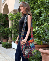 Kathmandu Collection Tribal Stripe Patchwork Hobo Bag from Jupiter Gear