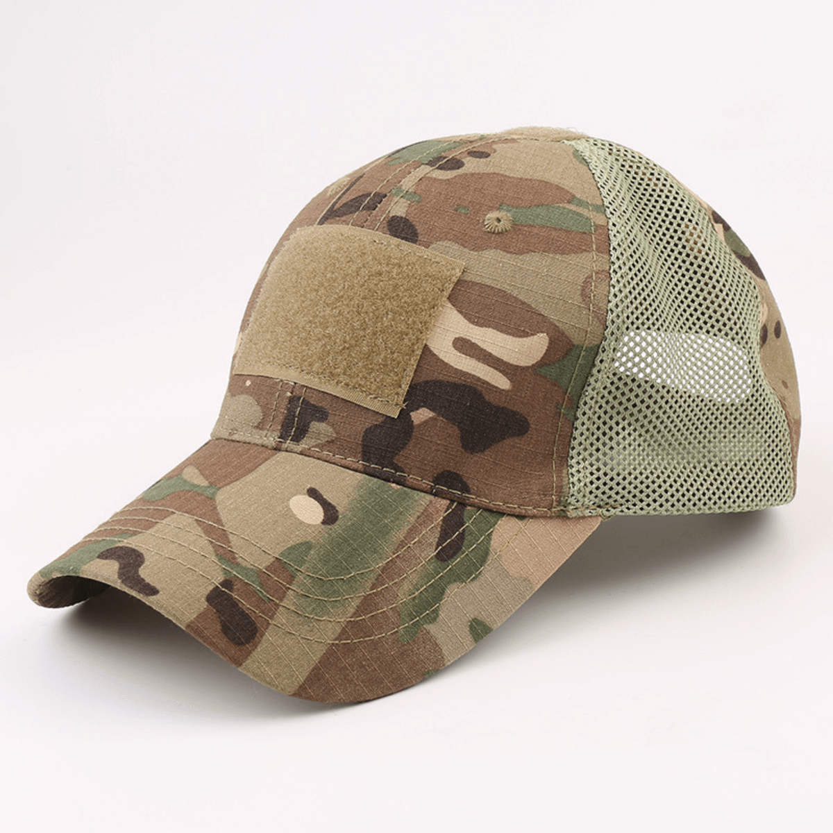 Tactical-Style Patch Hat with Adjustable Strap from Jupiter Gear