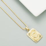 Classy Pendant Talia Initial Gold Letter Necklace from My Pampered Life Seattle