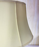 Egg Shell 19"W x 11"H Floor Shantung Lampshade From LampsUSA