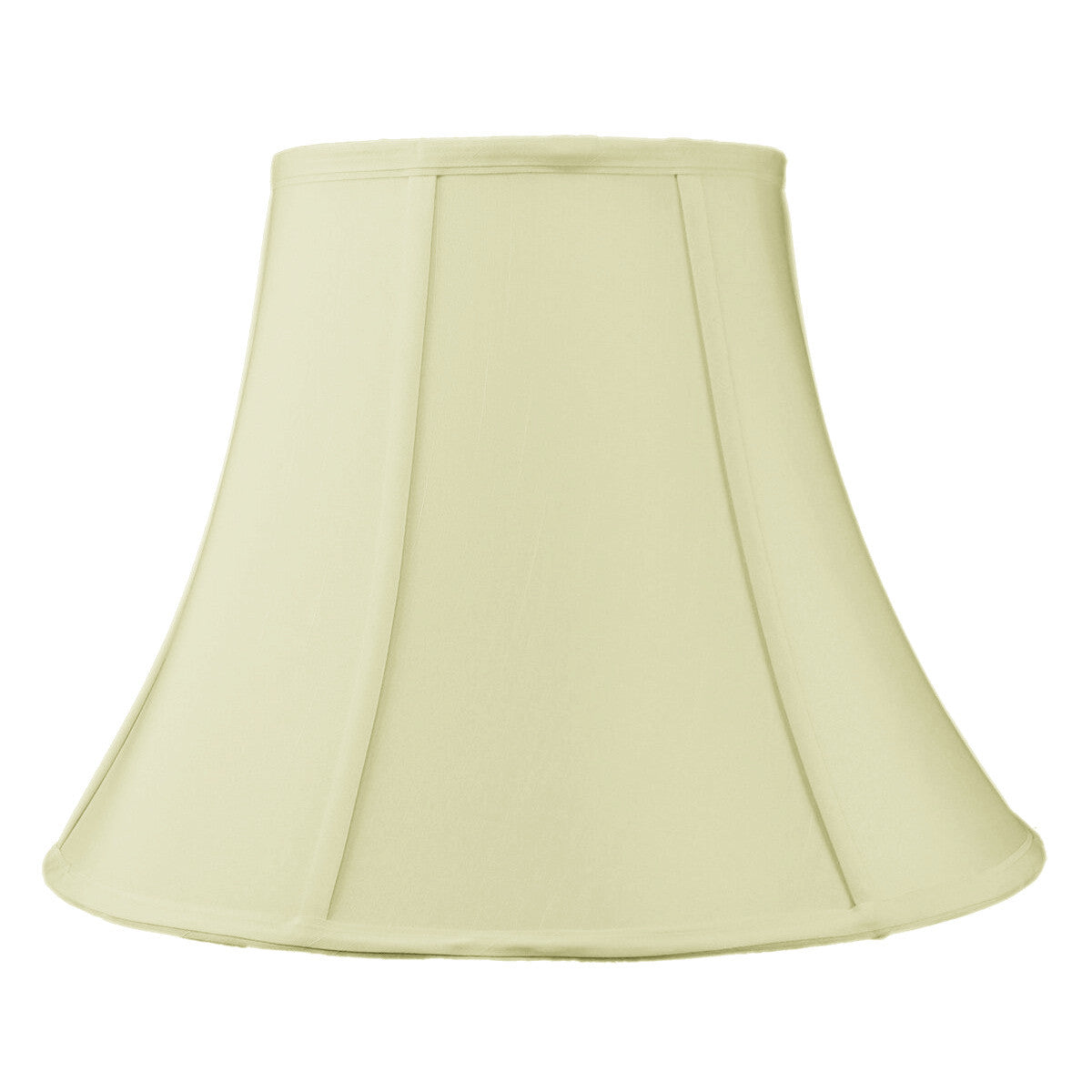 Egg Shell 16"W x 12"H Shantung Bell Lampshade From LampsUSA