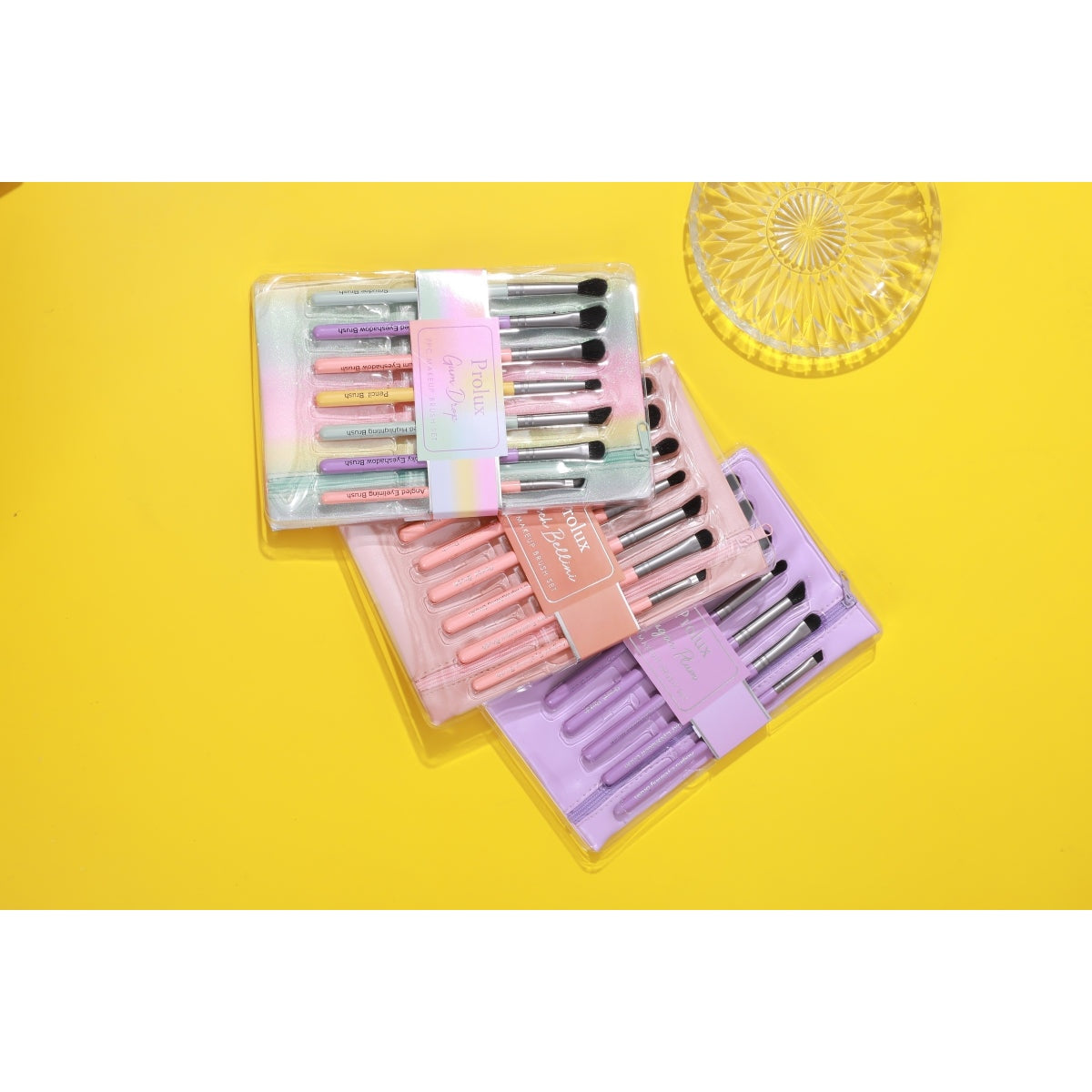 7pc Deluxe Brush Set | Makeup Brush Face Set from Prolux Cosmetics