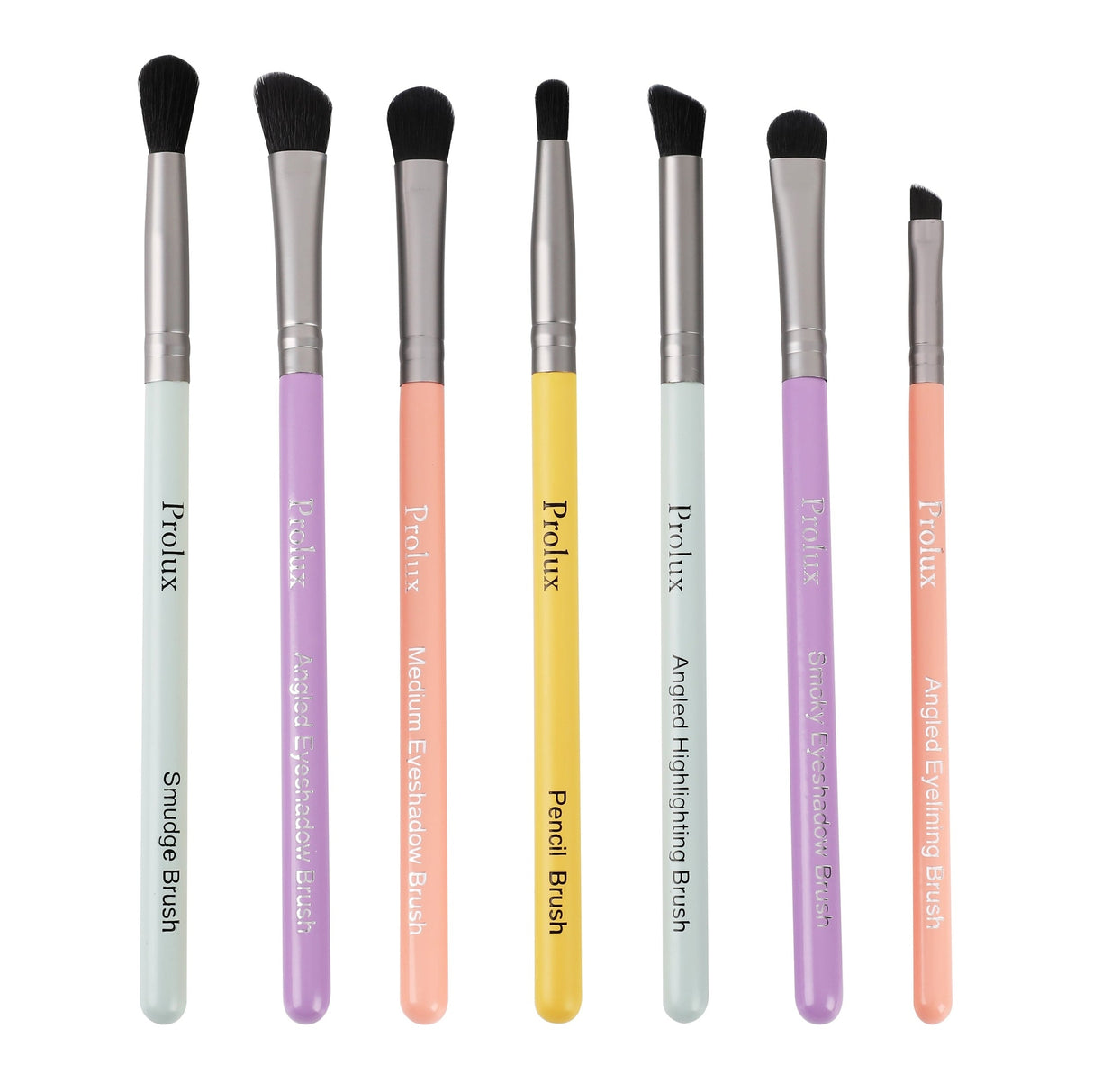 7pc Deluxe Brush Set | Makeup Brush Face Set from Prolux Cosmetics