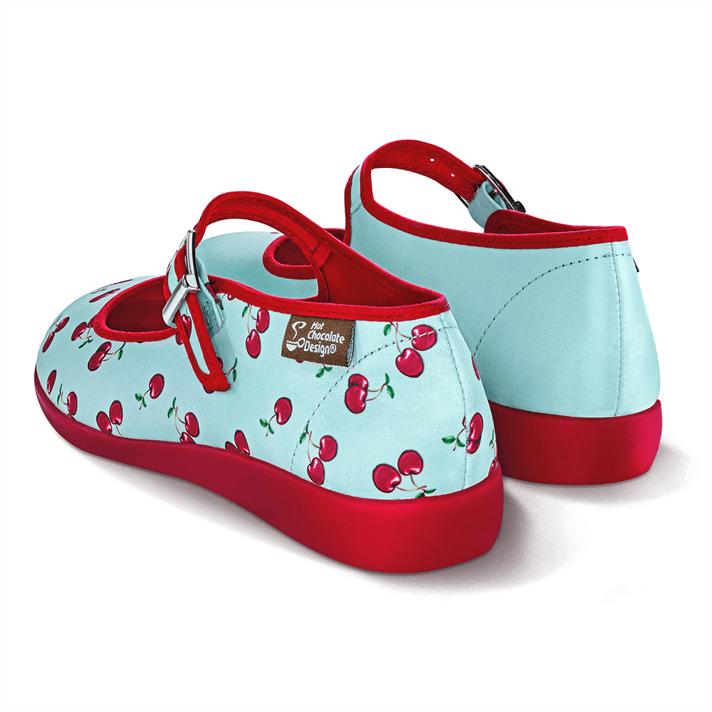 Chocolaticas® Cherry Women's Mary Jane Flat From Hot Chocolate Design
