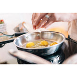 Stainless Steel 8.5 Inch  Fry Pan From 360 Cookware