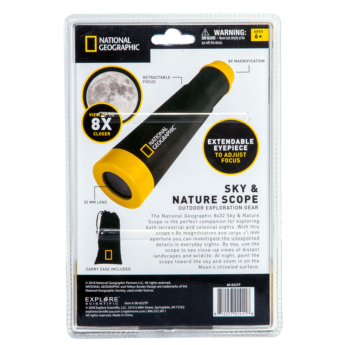 National Geographic 8x32 Sky and Nature Scope from Explore Scientific