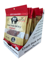 Craft Pork Jerky - 1 Case (8 X 2.25 oz. packs) from Big Fork Brands