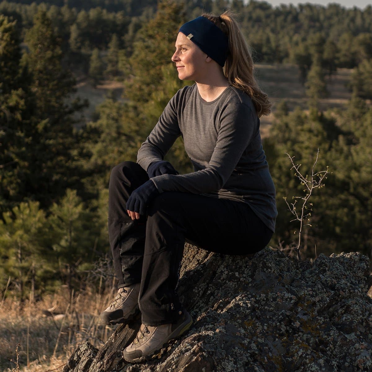 Lightweight - Moriah Women's Crew 100% Merino Wool from Minus33 Merino Wool Clothing