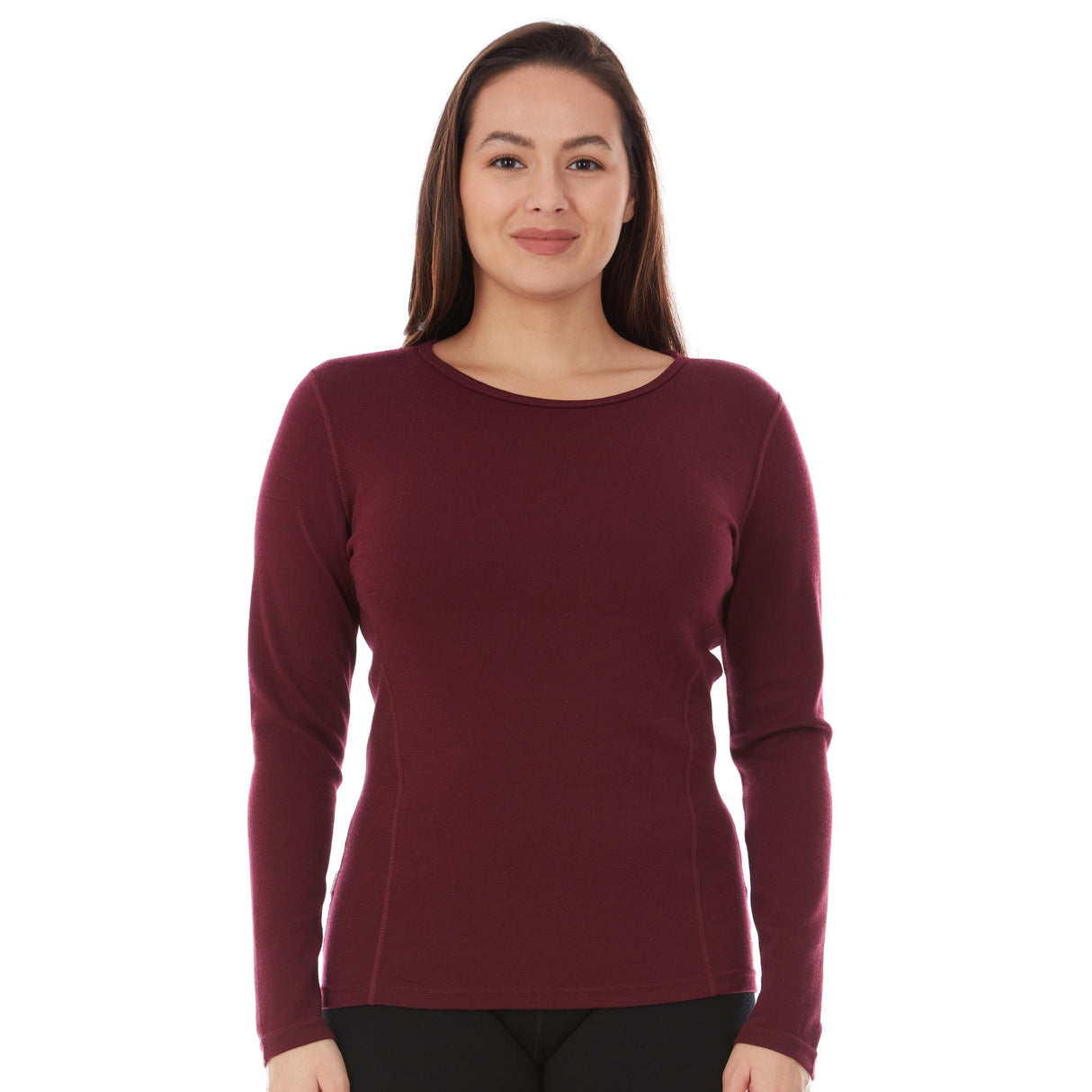 Midweight - Ossipee Women's Crew 100% Merino Wool from Minus33 Merino Wool Clothing