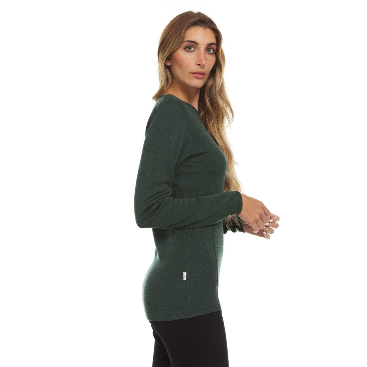 Midweight - Ossipee Women's Crew 100% Merino Wool from Minus33 Merino Wool Clothing