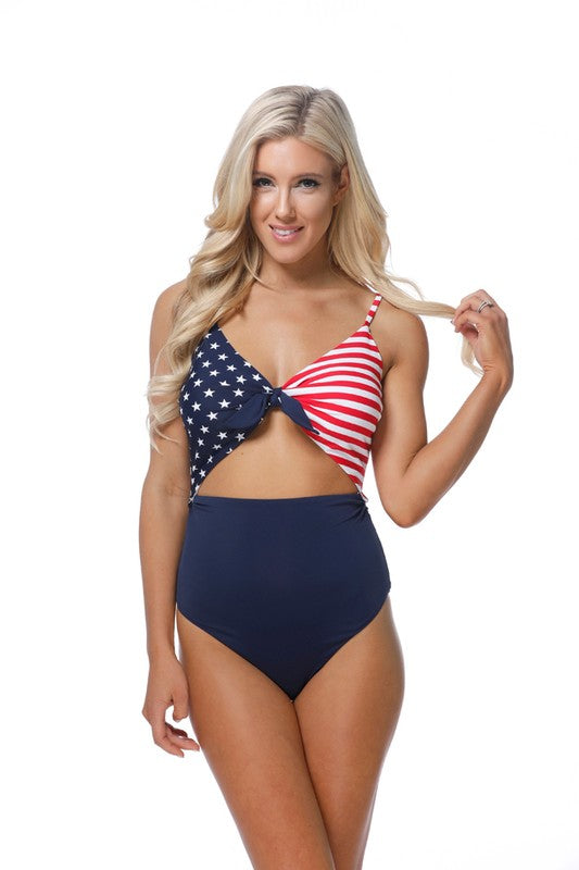 4th of July American Flag One Piece from My Pampered Life Seattle