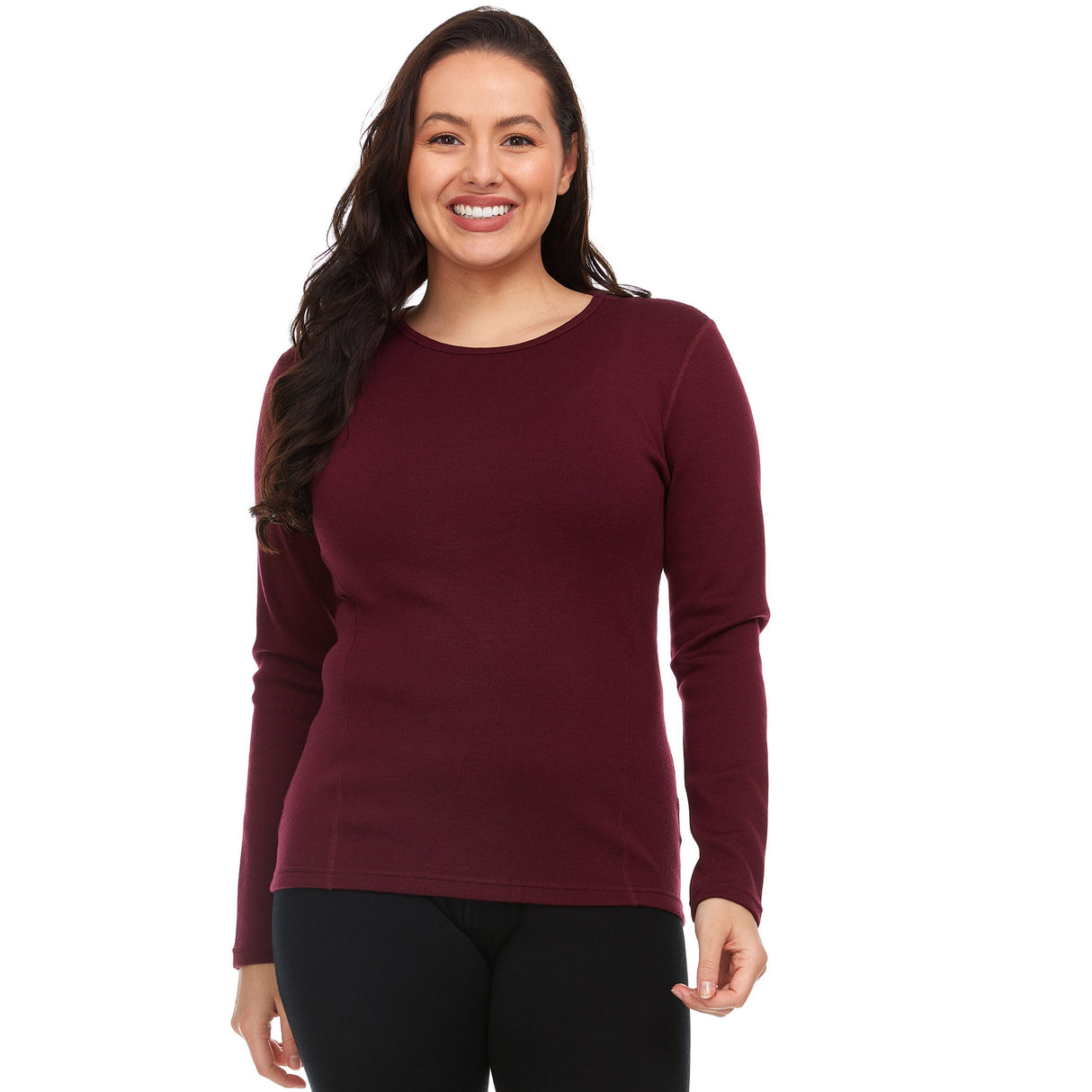 Heavyweight - Tanana Women's Crew 100% Merino Wool from Minus33 Merino Wool Clothing