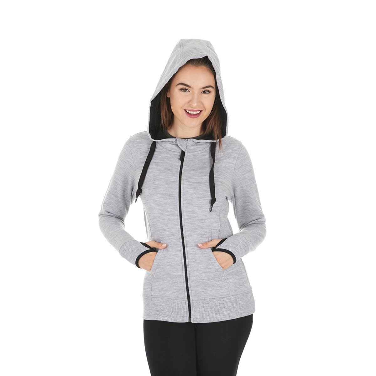Heavyweight - Women's Brushed Wool Hoodie Kodiak Fleece from Minus33 Merino Wool Clothing