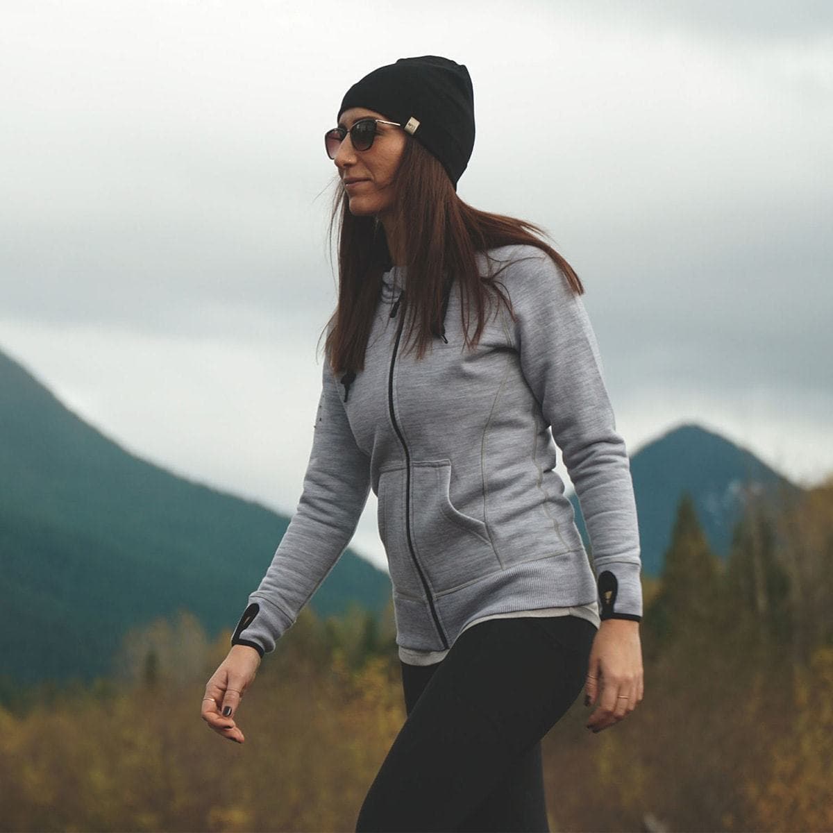 Heavyweight - Women's Brushed Wool Hoodie Kodiak Fleece from Minus33 Merino Wool Clothing