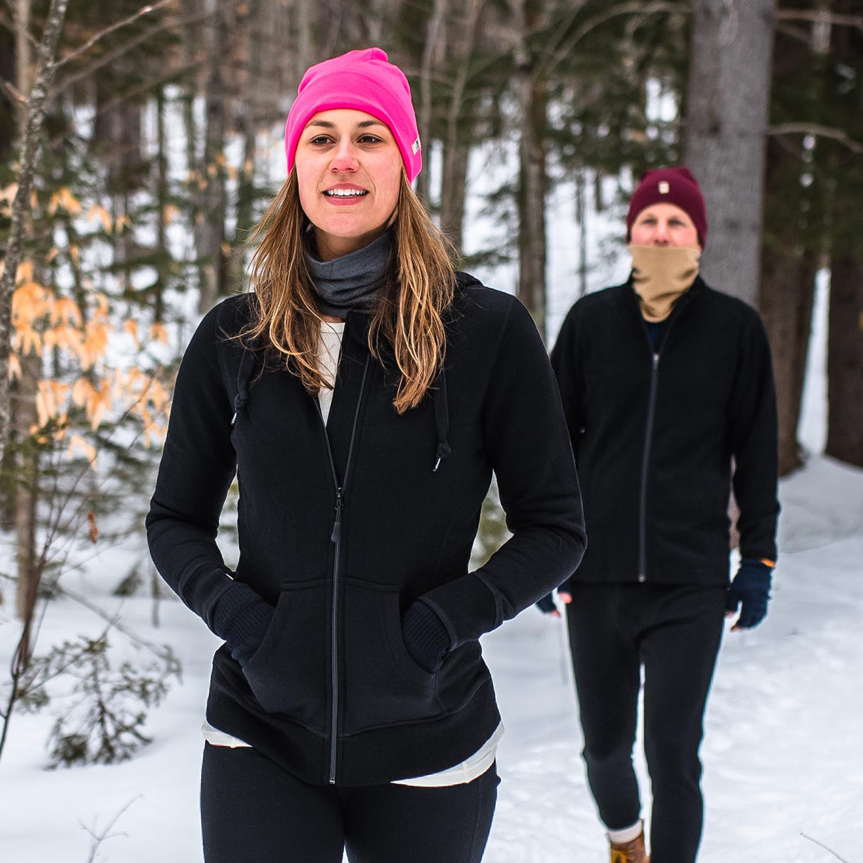 Heavyweight - Women's Brushed Wool Hoodie Kodiak Fleece from Minus33 Merino Wool Clothing