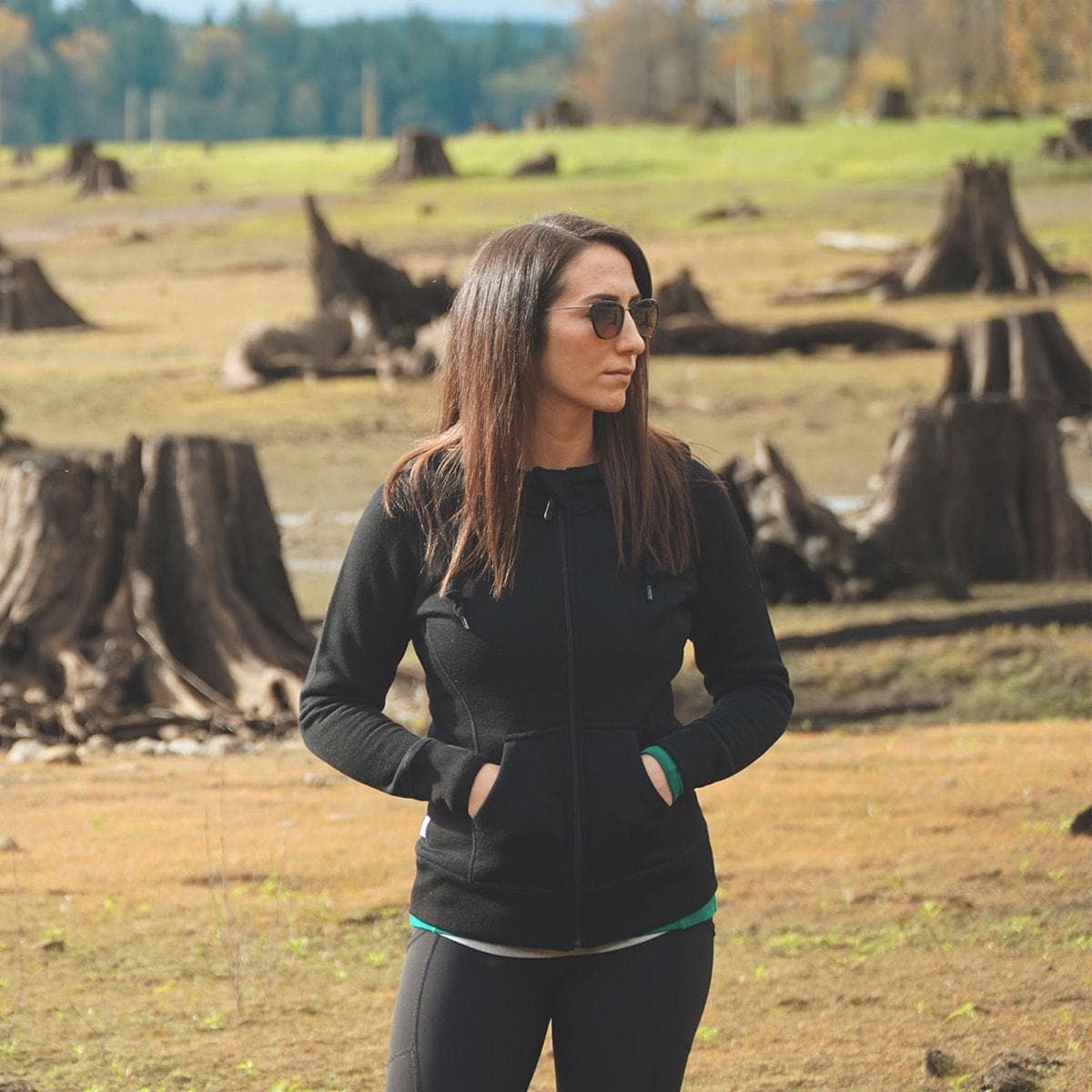Heavyweight - Women's Brushed Wool Hoodie Kodiak Fleece from Minus33 Merino Wool Clothing