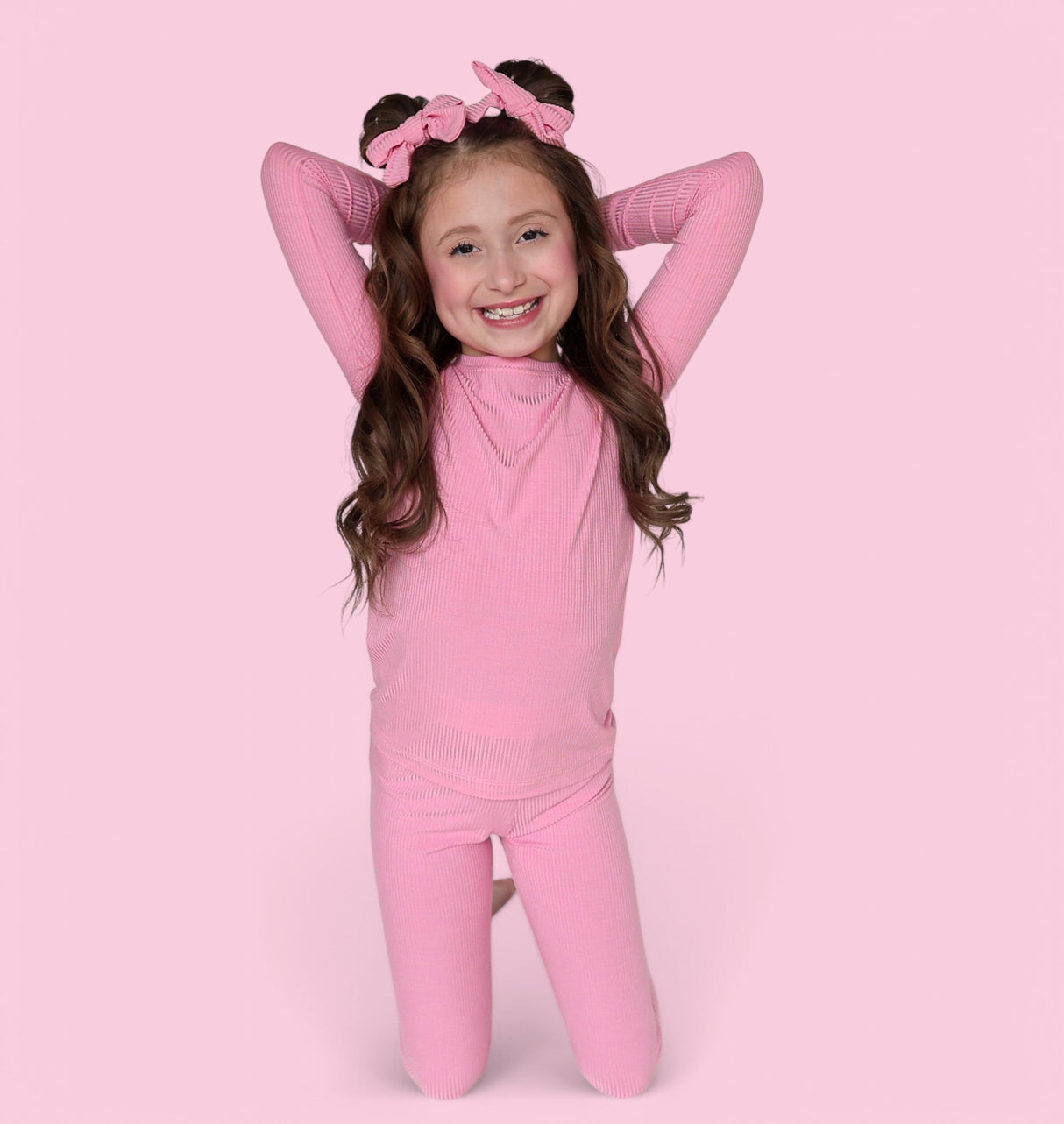 BELLA PINK RIB DREAM SET from DREAM BIG LITTLE CO