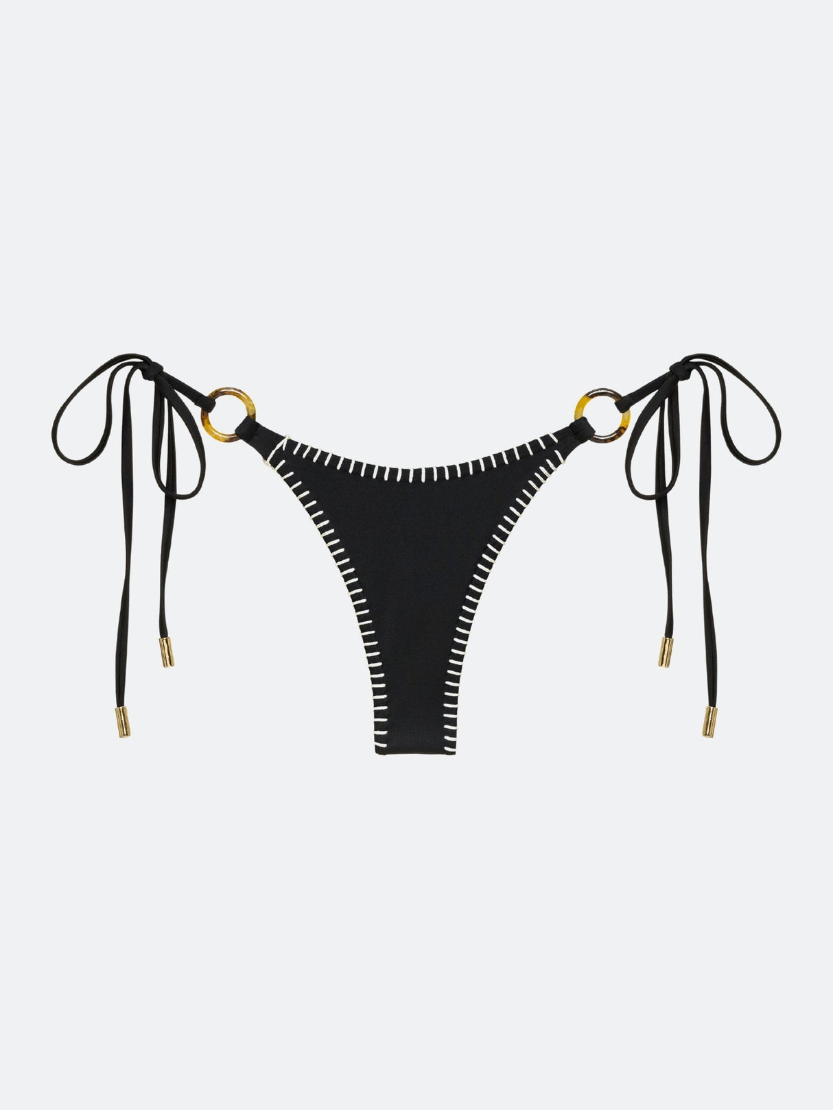 LAGOS BIKINI BOTTOM - BLACK AND WHITE CONTRAST From ELYSIIAN
