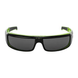 POPSIGN | Polarized | Gloss Black/Green Crystal Frame | Gray Lens from Popticals