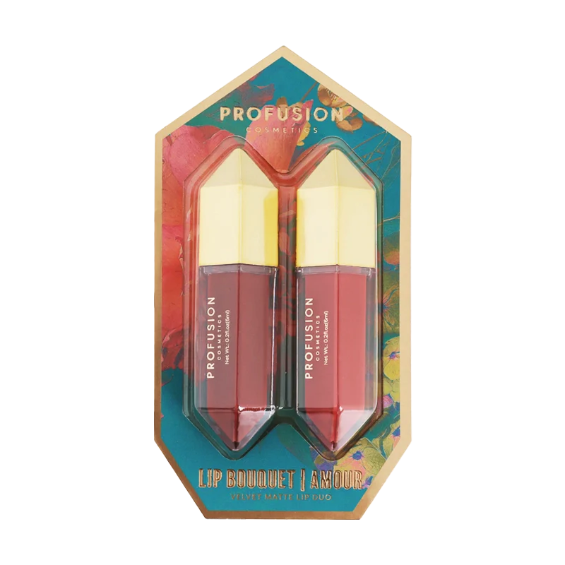 Superbloom | Lip Bouquet Velvet Matte Duo from Profusion Cosmetics
