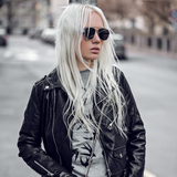 Modern Fashion Panto Flat Front Metal Aviator Sunglasses A121 from zeroUV