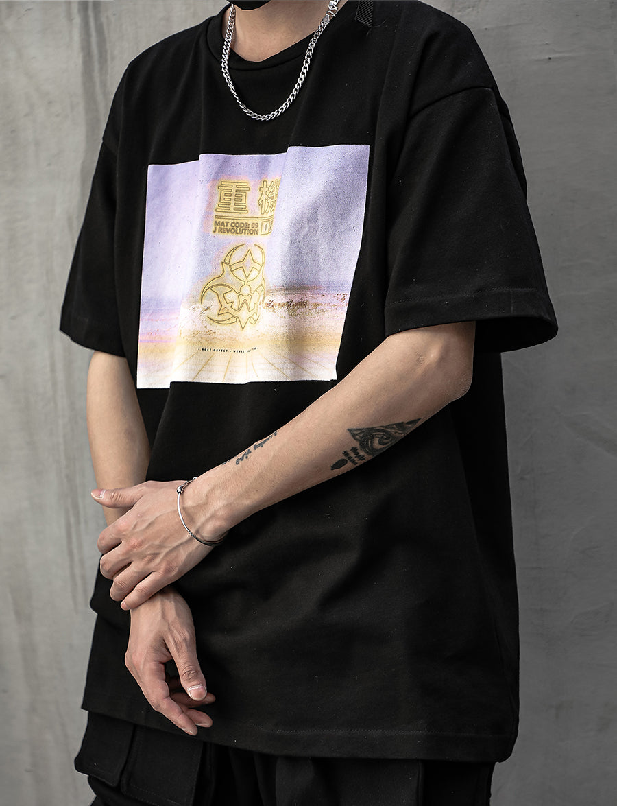 Atom Bomb Faded Tee from Niepce Inc