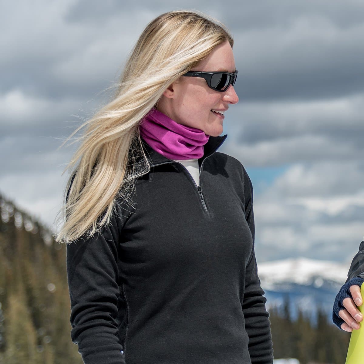 Midweight - Sequoia Women's 1/4 Zip 100% Merino Wool from Minus33 Merino Wool Clothing