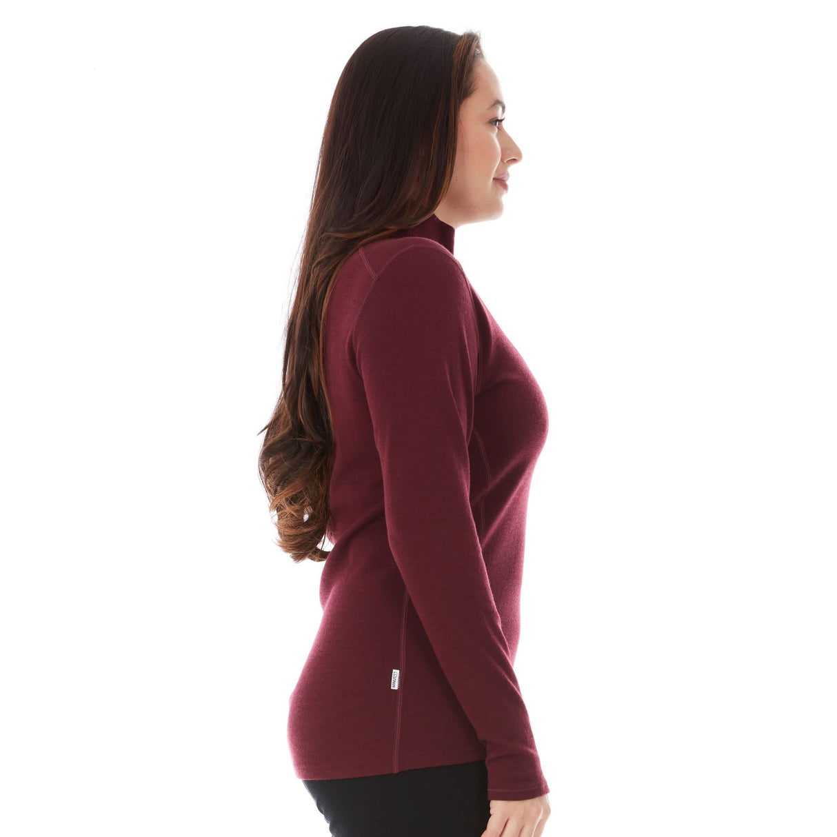 Midweight - Sequoia Women's 1/4 Zip 100% Merino Wool from Minus33 Merino Wool Clothing