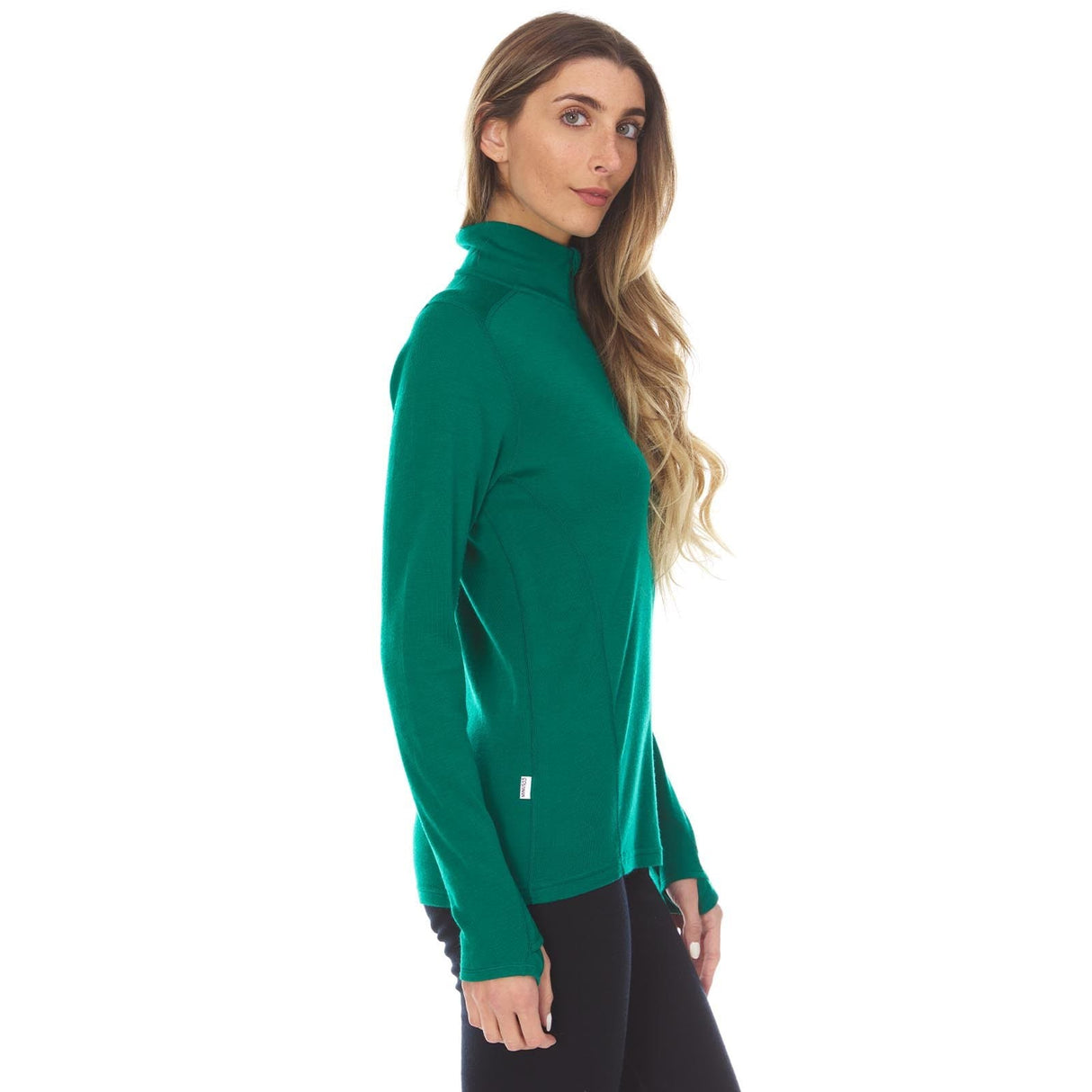 Midweight - Sequoia Women's 1/4 Zip 100% Merino Wool from Minus33 Merino Wool Clothing