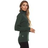 Midweight - Sequoia Women's 1/4 Zip 100% Merino Wool from Minus33 Merino Wool Clothing