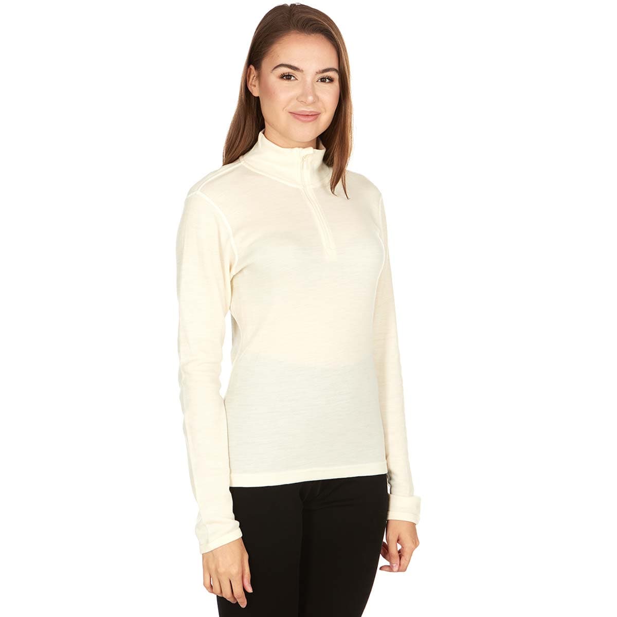 Midweight - Sequoia Women's 1/4 Zip 100% Merino Wool from Minus33 Merino Wool Clothing
