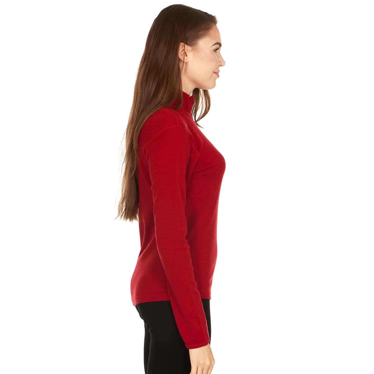 Midweight - Sequoia Women's 1/4 Zip 100% Merino Wool from Minus33 Merino Wool Clothing