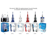 8 Pack Brush Heads Replacement (S400/S420/S430/S450/S620/S625) from Pursonic