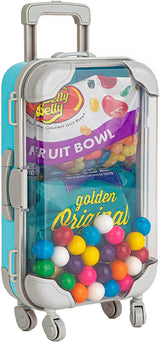 Blue Plastic Suitcase Candy Box 3 Pack 7.5"x5"x2.5" from Hammont